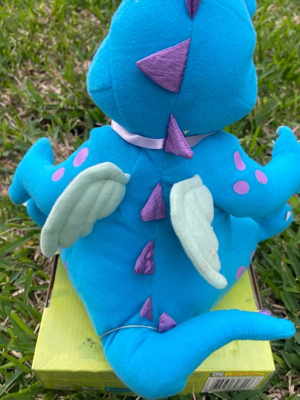 Playskool Dragon Tales Ord Plush Toy - Blue & Light Green